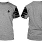 UNISEX Grey and Black Pike T-Shirt