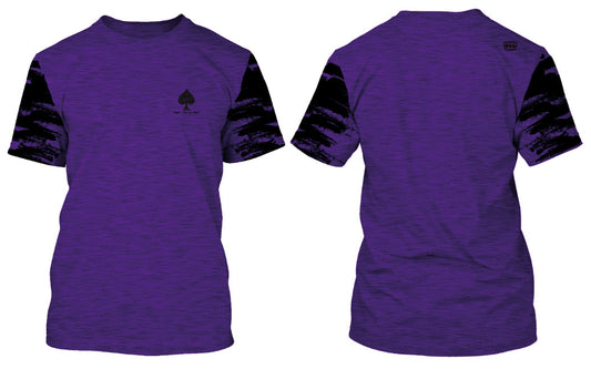 UNISEX Purple and Black Pike T-Shirt