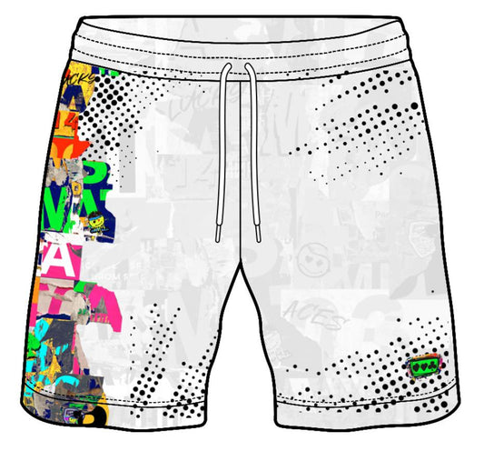 Pantaloneta White and Collors Collage