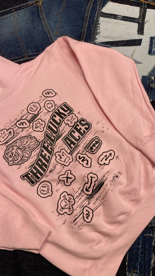 Crazy Pink Hoodie