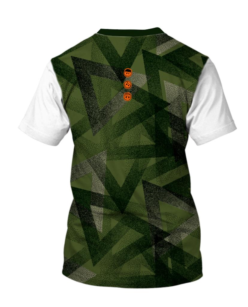 UNISEX Graffiti Militar Green T-Shirt