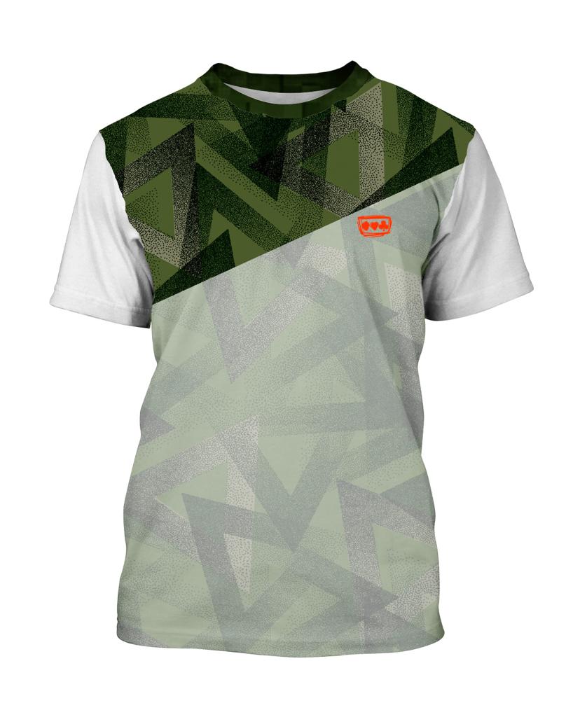 UNISEX Graffiti Militar Green T-Shirt