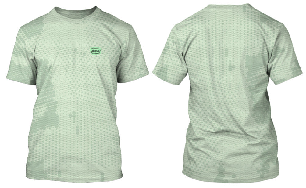 UNISEX Green Hexagons T-Shirt