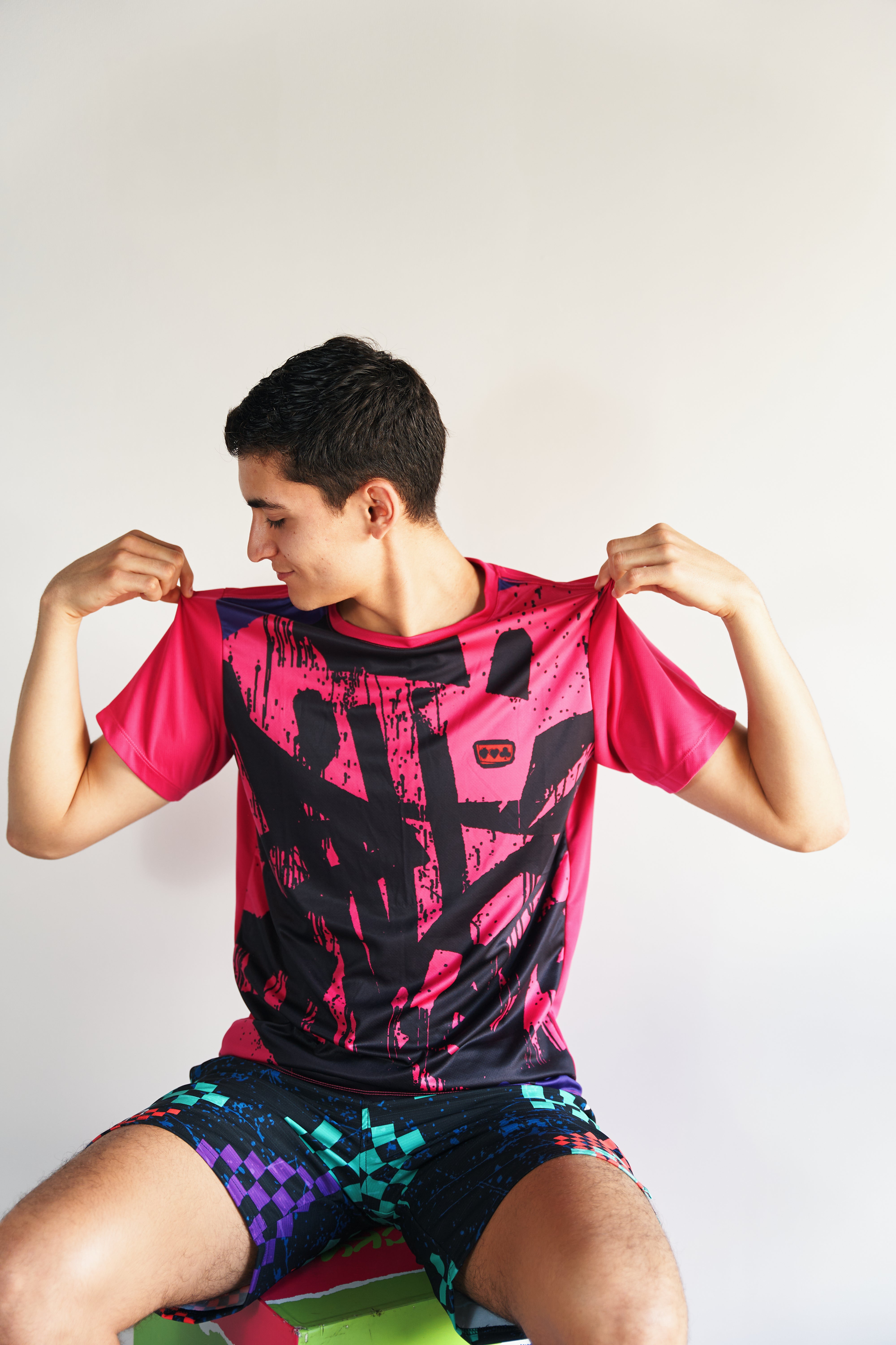Pink n Purple Graffiti T-Shirt – 3LuckyAcesUS