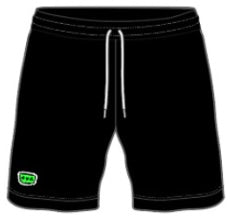 Pantalones cortos de neón negro y verde