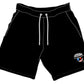 Black Crazy Face Shorts