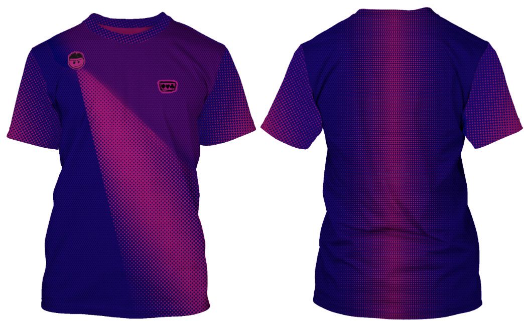 UNISEX Purple Laser T-Shirt