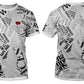 Camiseta White Newspaper