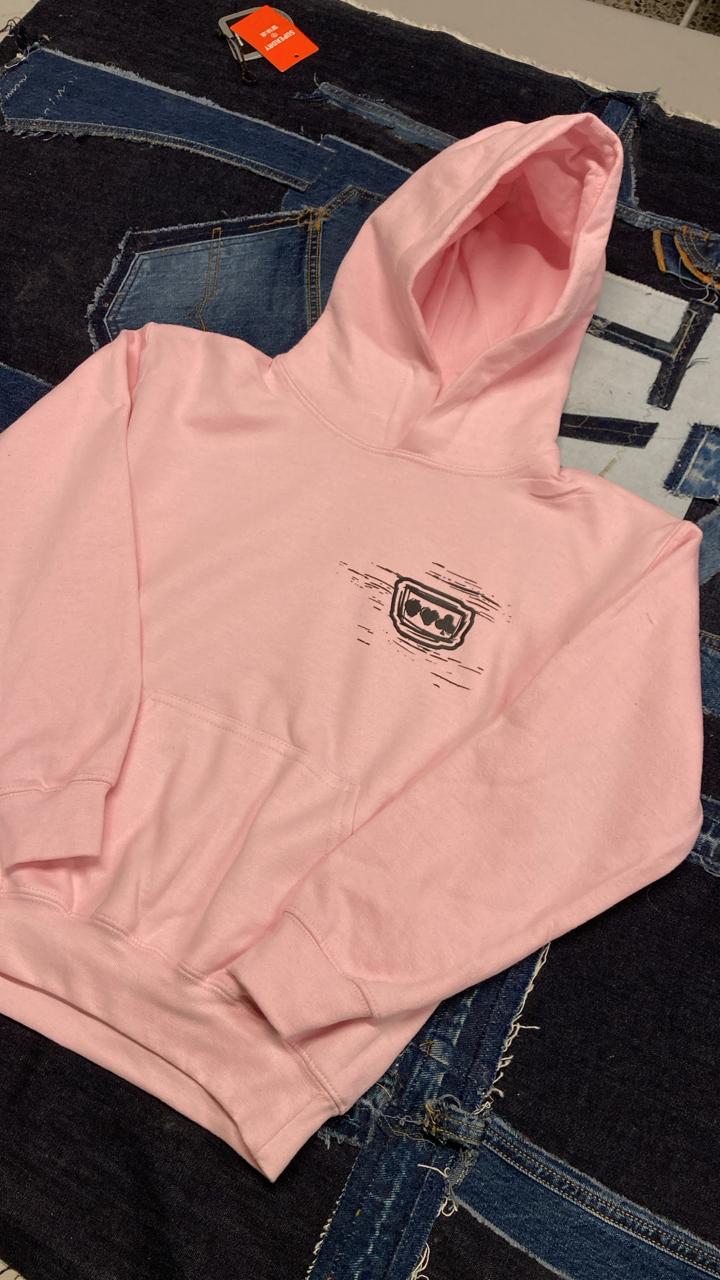 Crazy Pink Hoodie