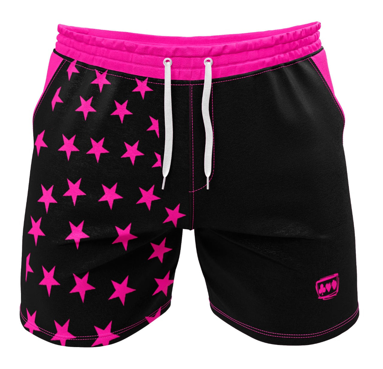 Pink Design SHORTS